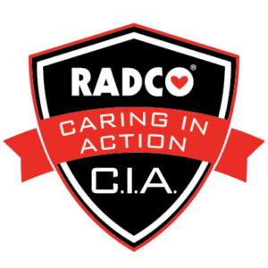 RADCO Caring In Action badge